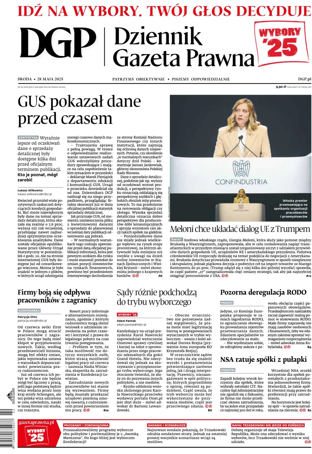 IDŹ NA WYBORY. TWÓJ GŁOS DECYDUJE