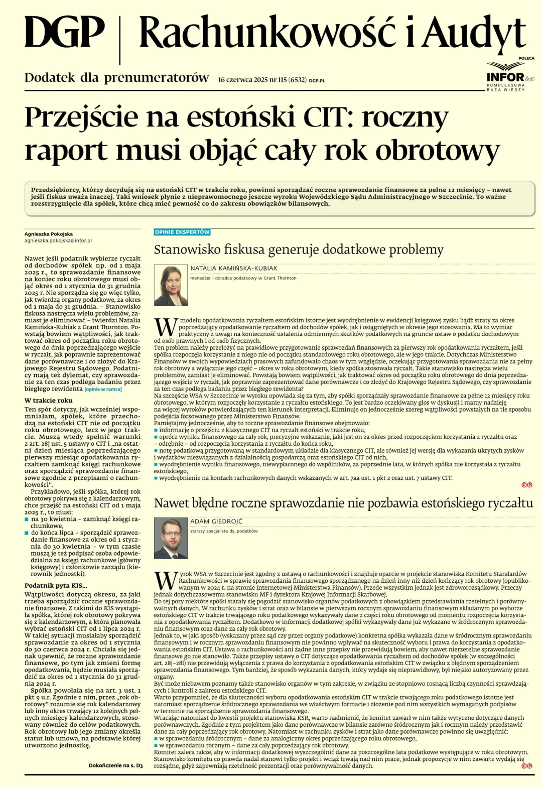RACHUNKOWOŚĆ I AUDYT