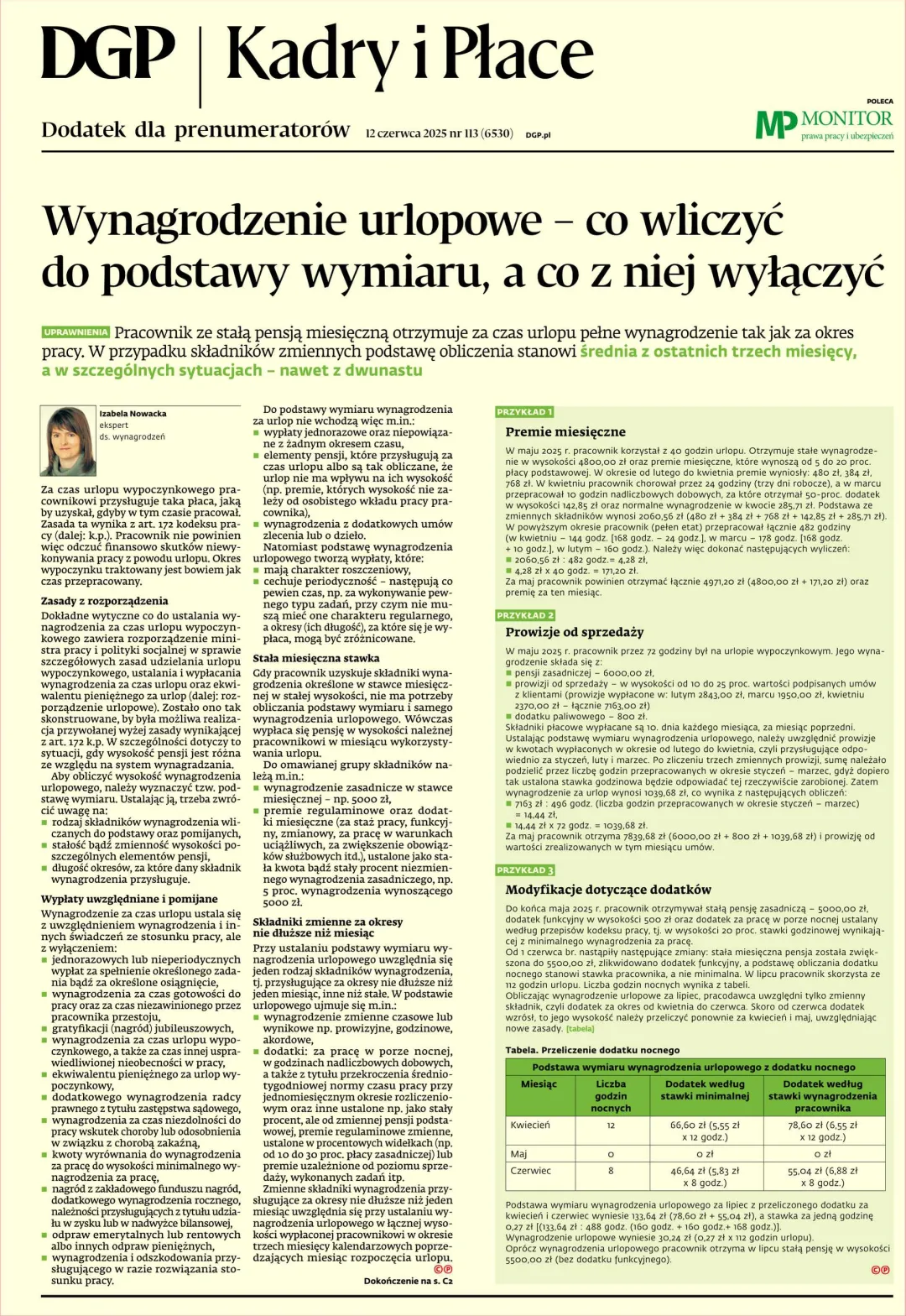KADRY I PŁACE