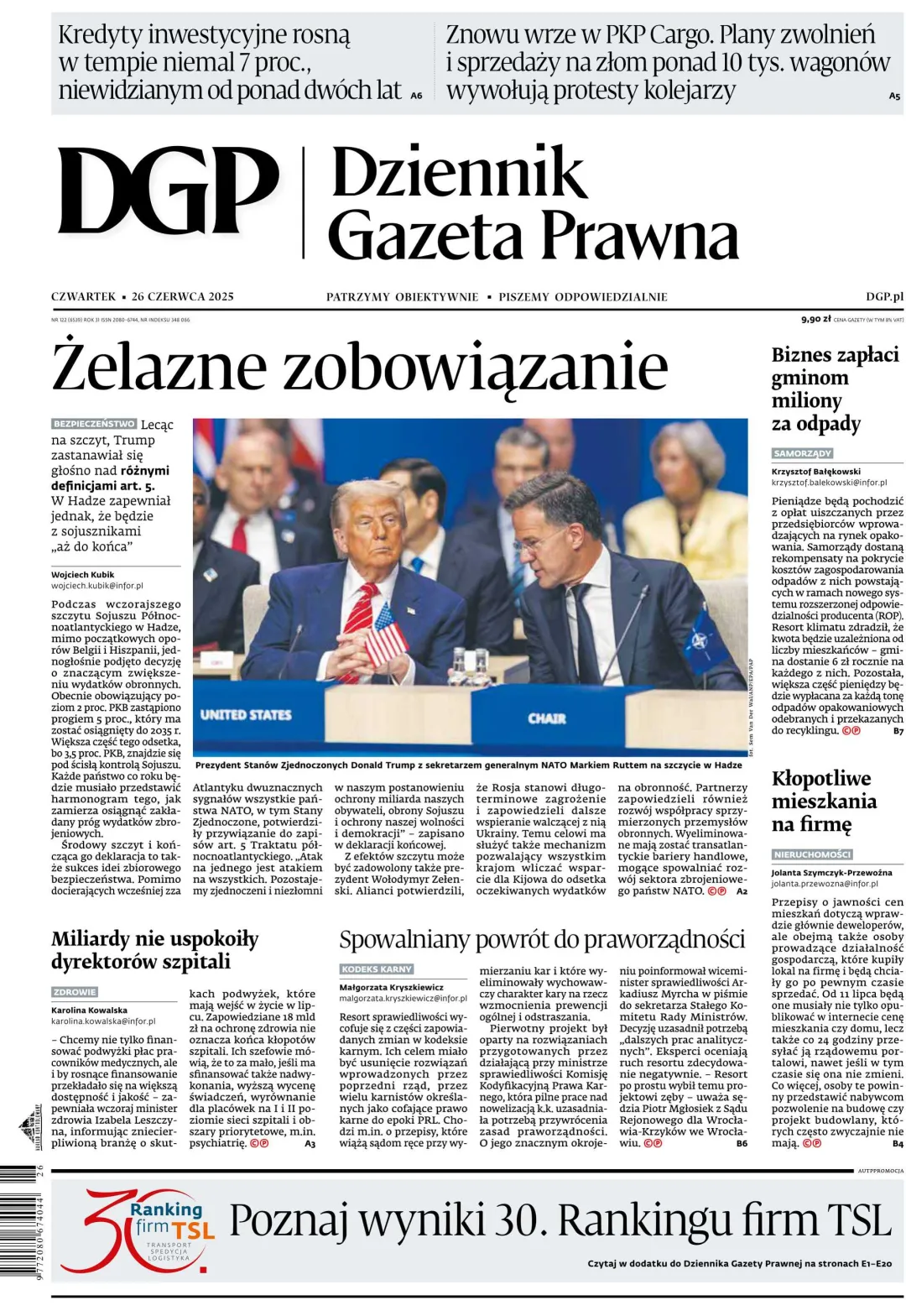 DZIENNIK GAZETA PRAWNA