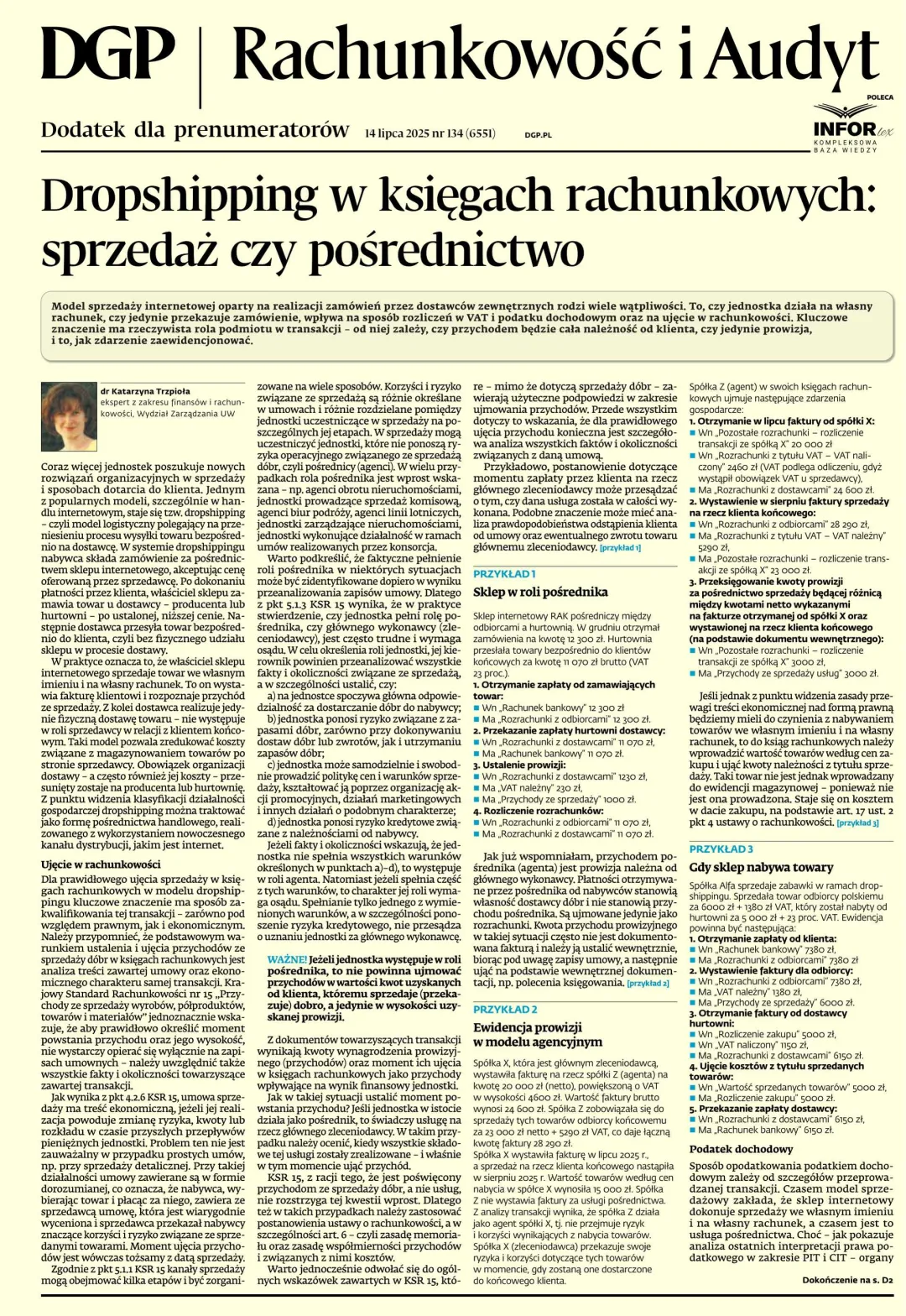 RACHUNKOWOŚĆ I AUDYT