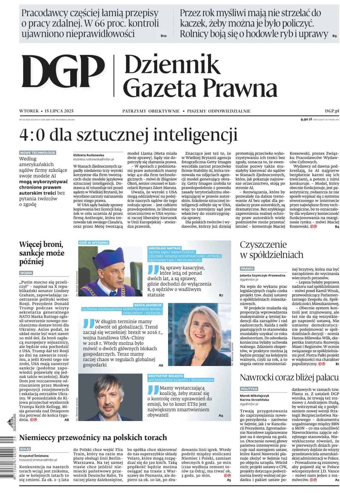 DZIENNIK GAZETA PRAWNA