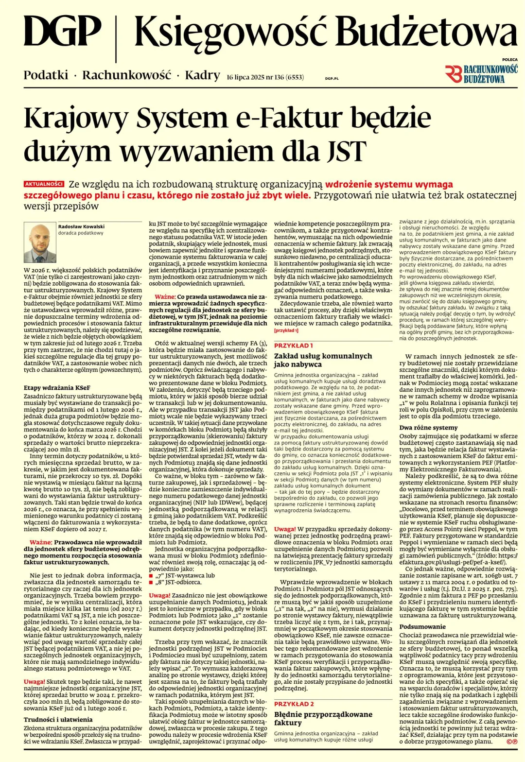 KSIĘGOWOŚĆ BUDŻETOWA