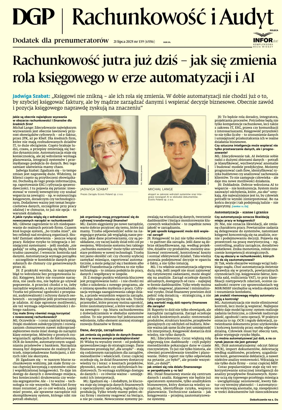 RACHUNKOWOŚĆ I AUDYT
