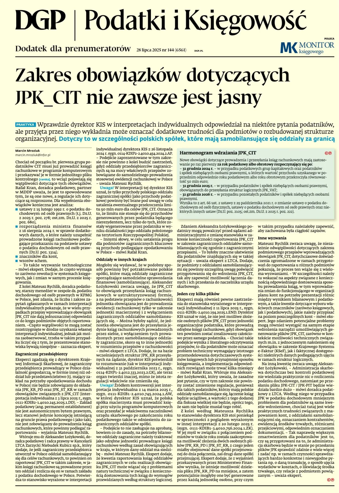 PODATKI I KSIĘGOWOŚĆ