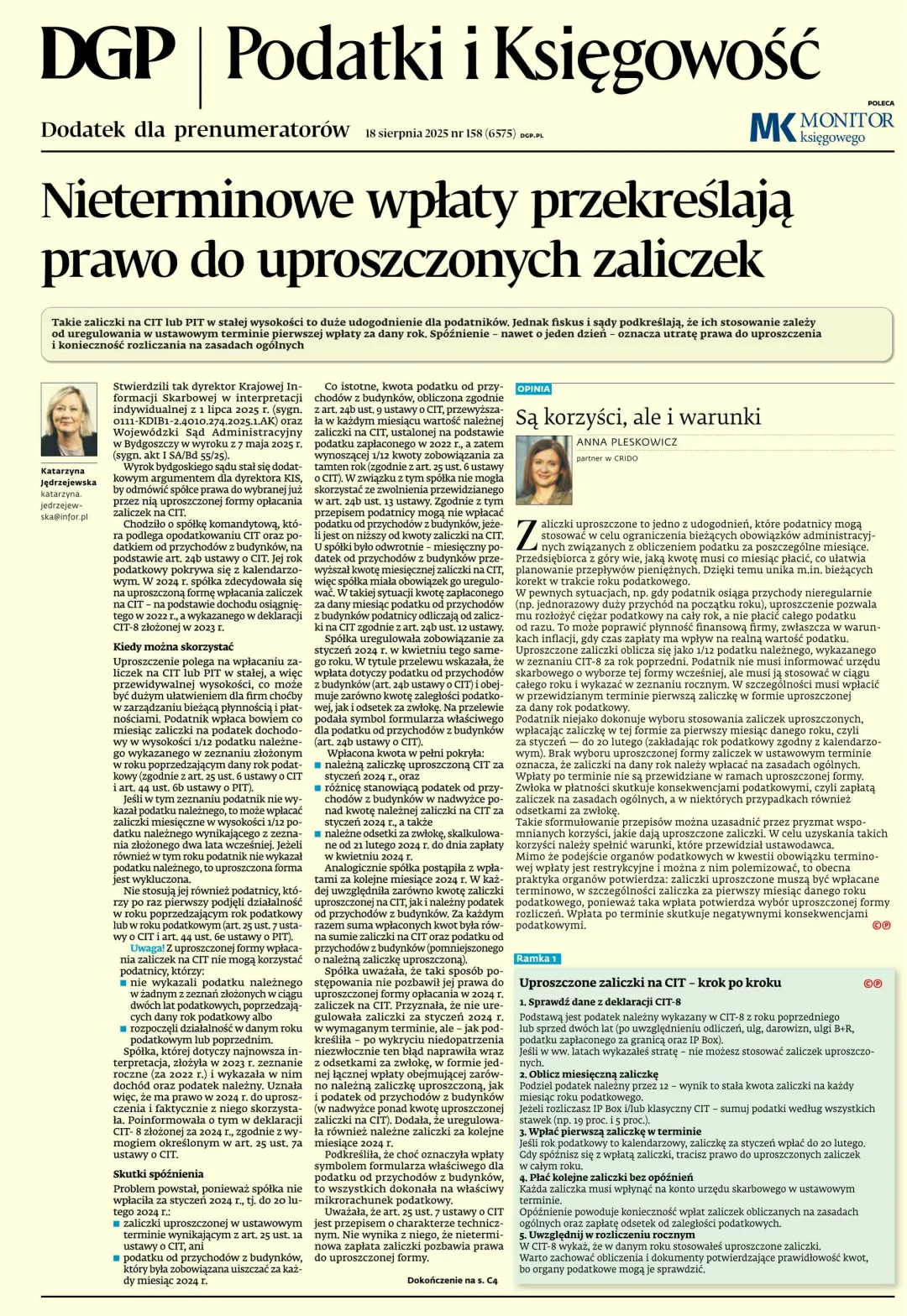 PODATKI I KSIĘGOWOŚĆ