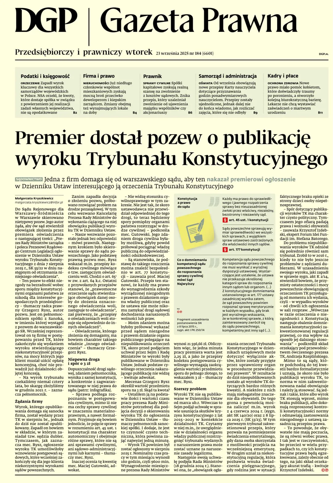 GAZETA PRAWNA