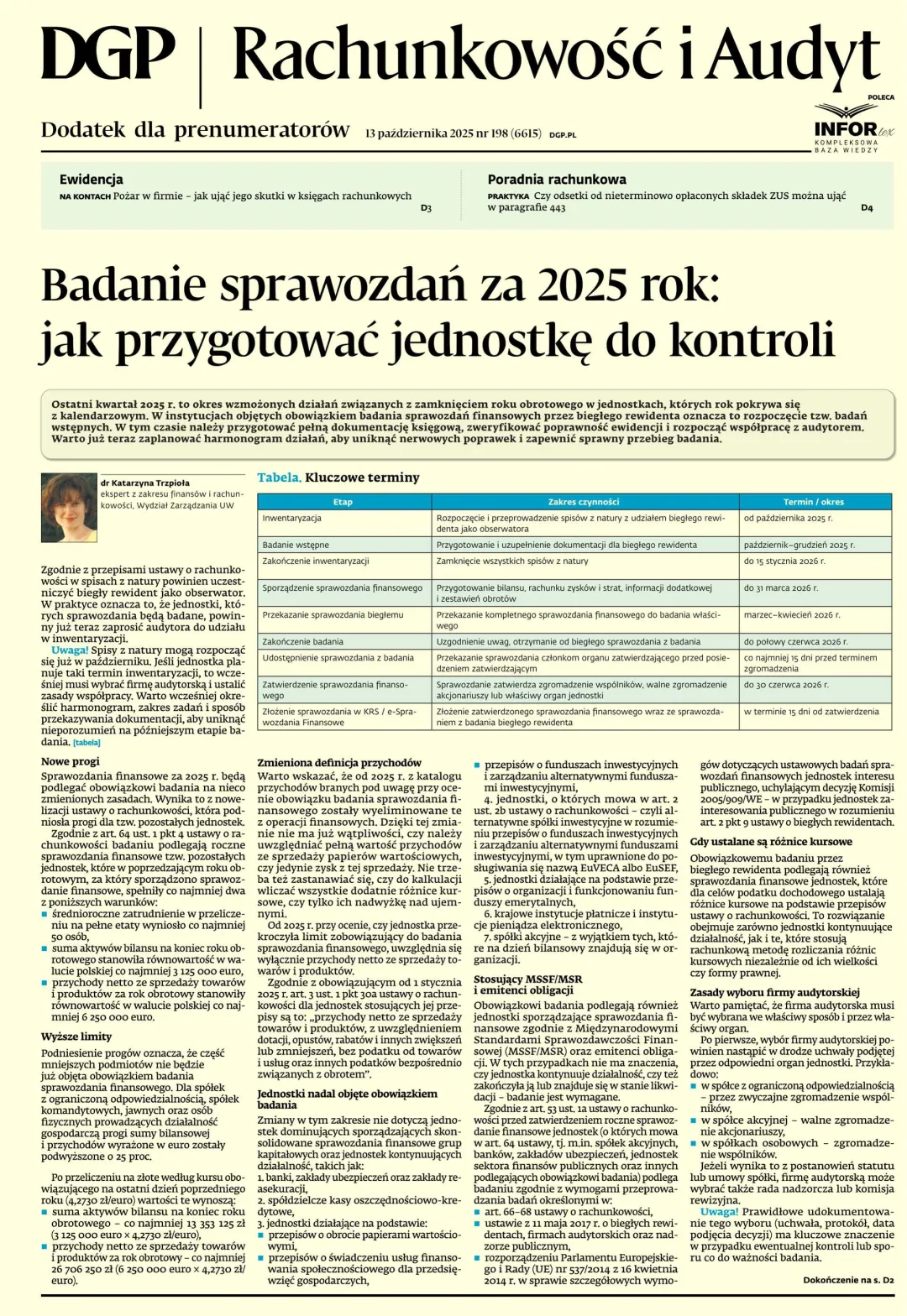RACHUNKOWOŚĆ I AUDYT