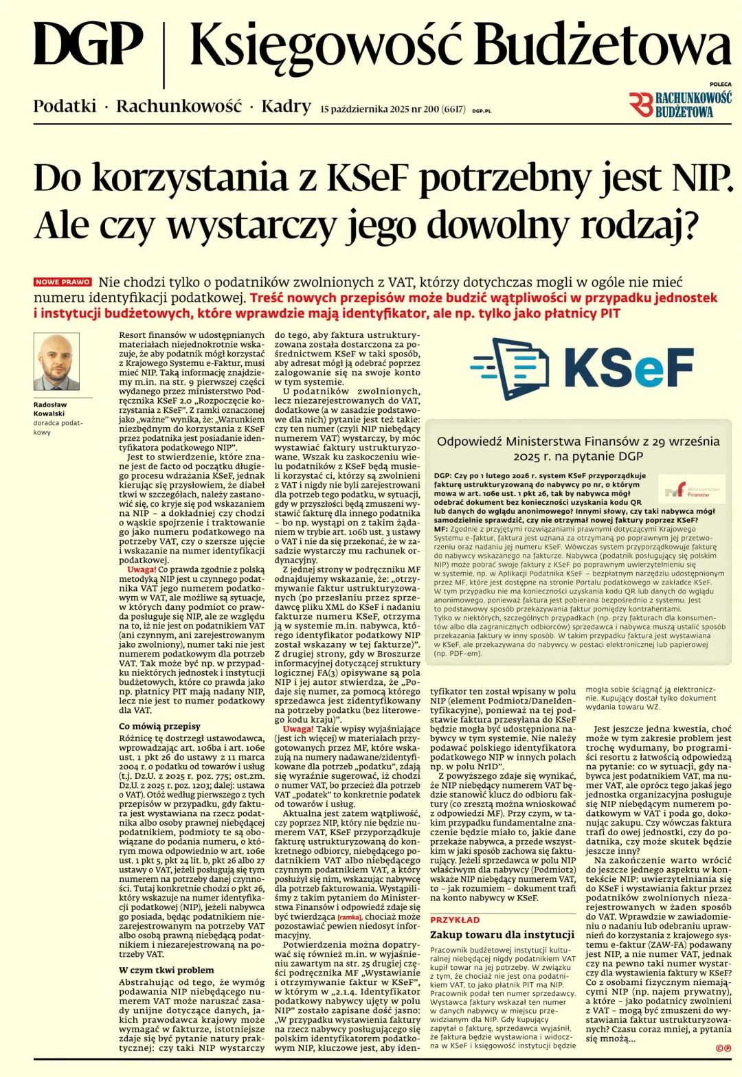 KSIĘGOWOŚĆ BUDŻETOWA