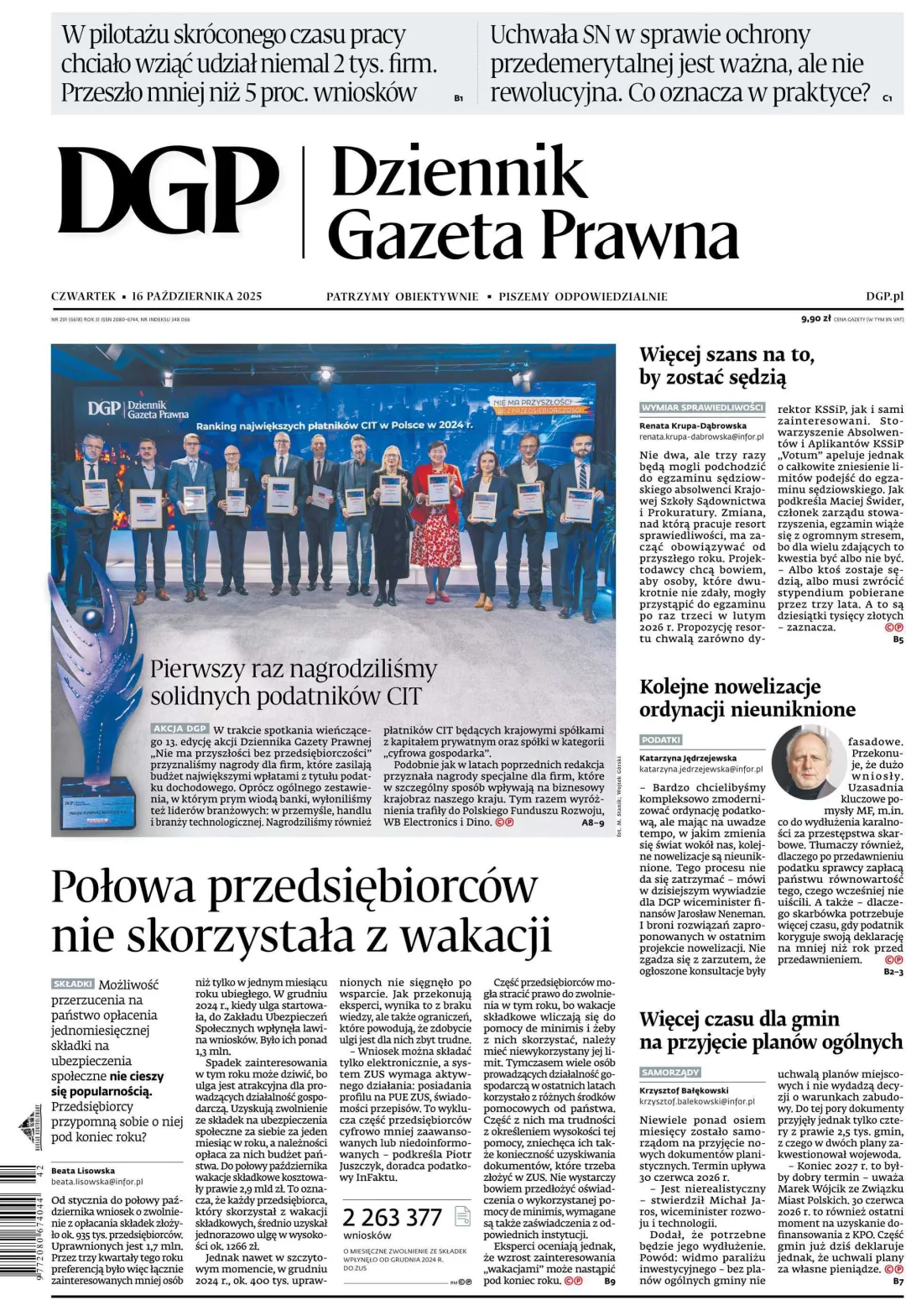 DZIENNIK GAZETA PRAWNA