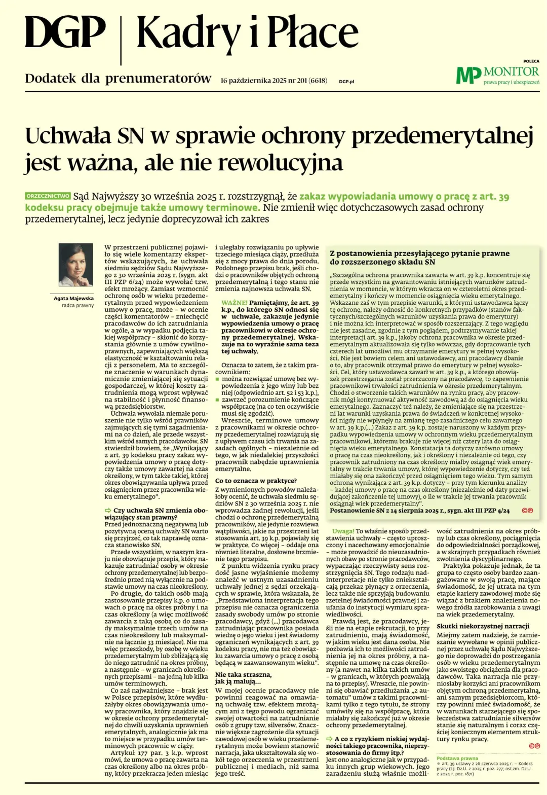 KADRY I PŁACE