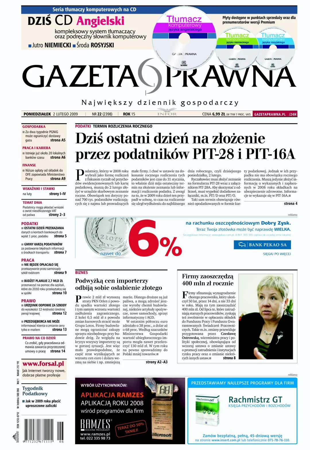 PIERWSZA STRONA