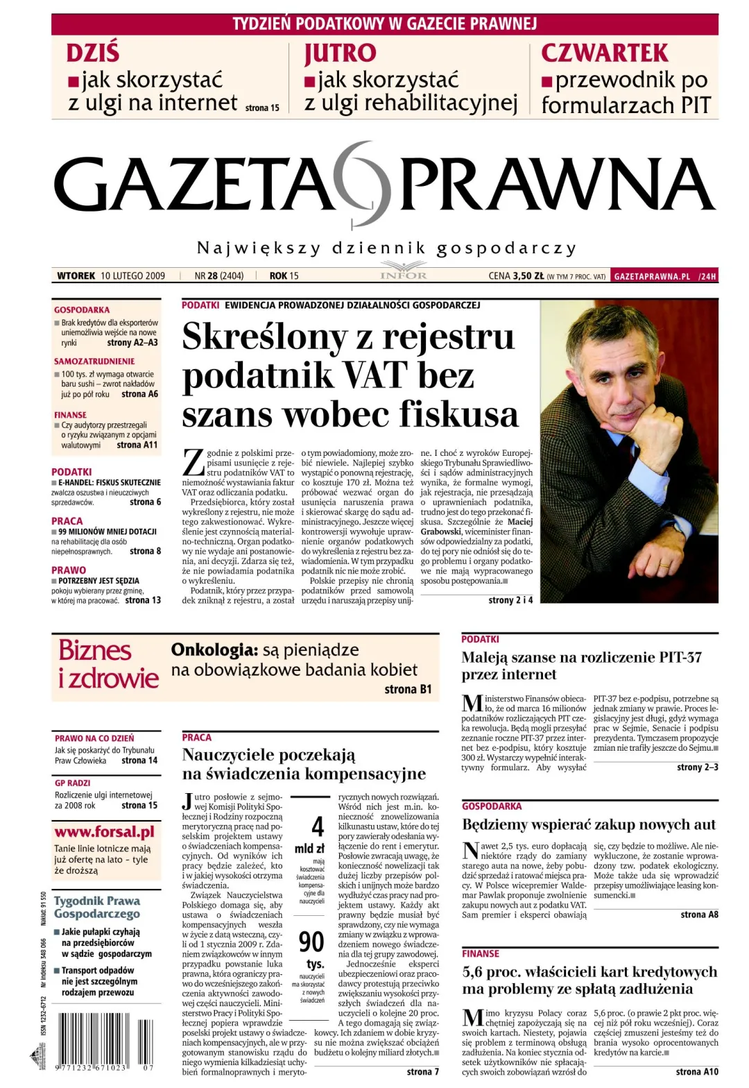 PIERWSZA STRONA