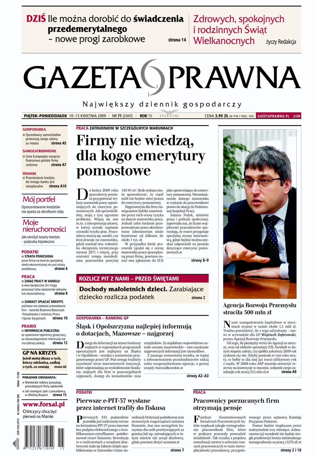PIERWSZA STRONA