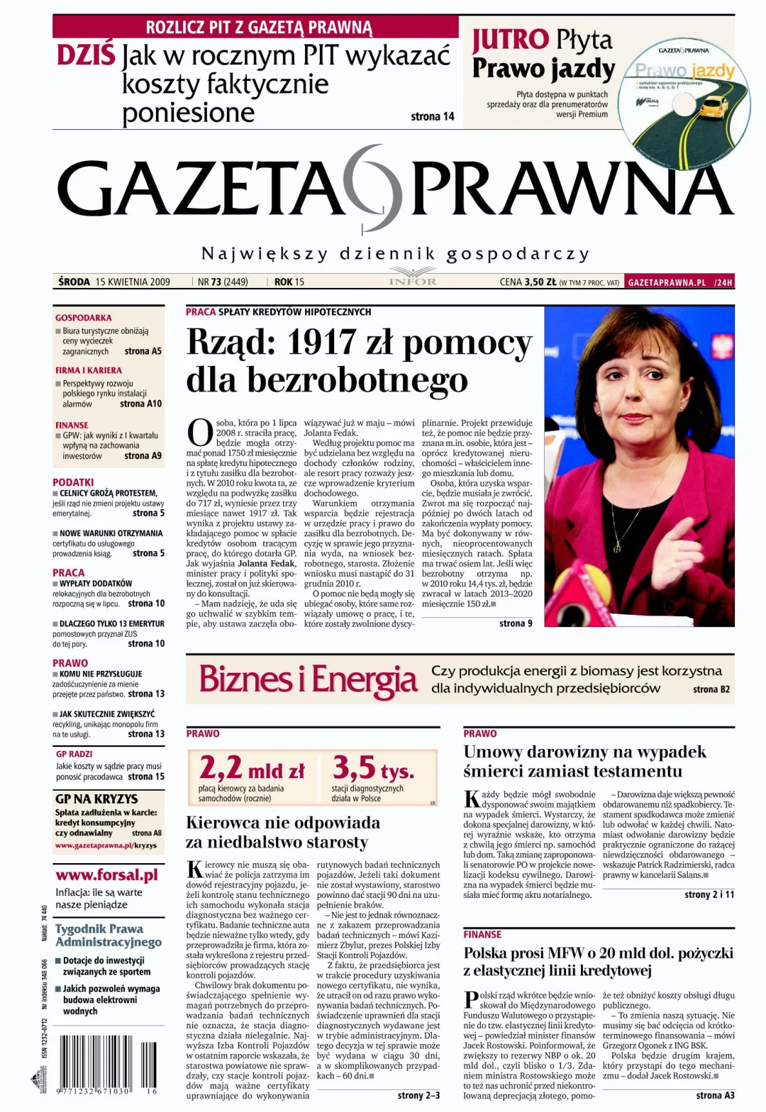 PIERWSZA STRONA