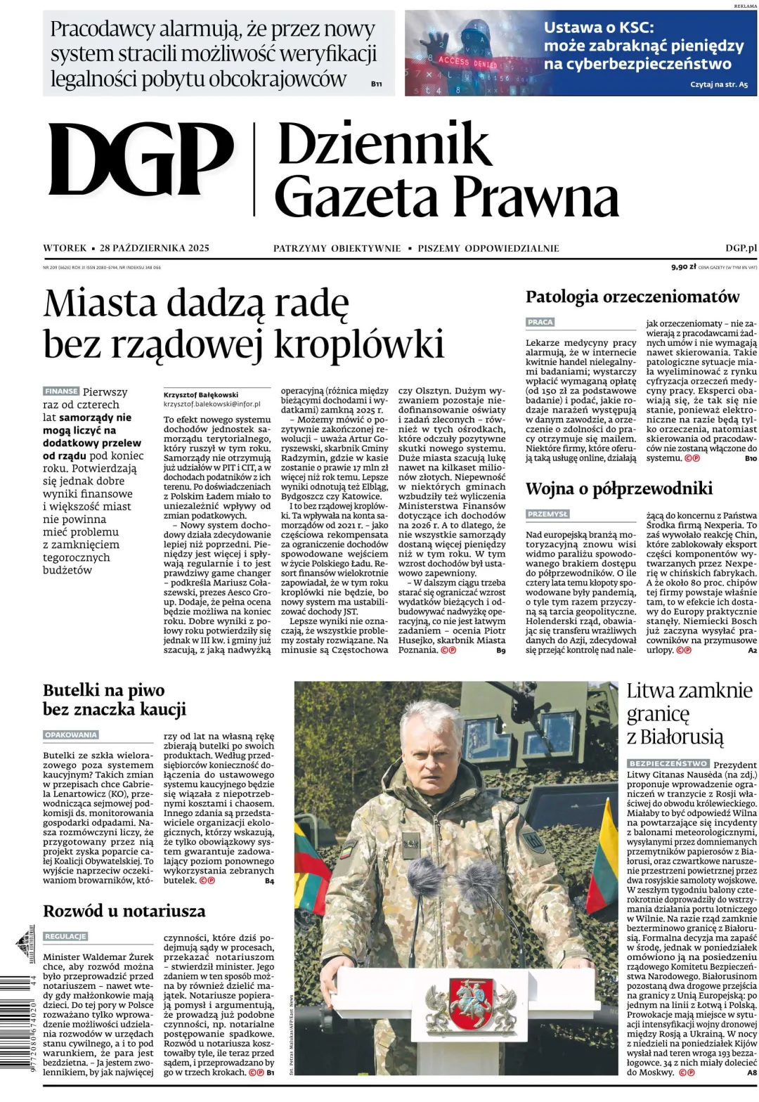 DZIENNIK GAZETA PRAWNA