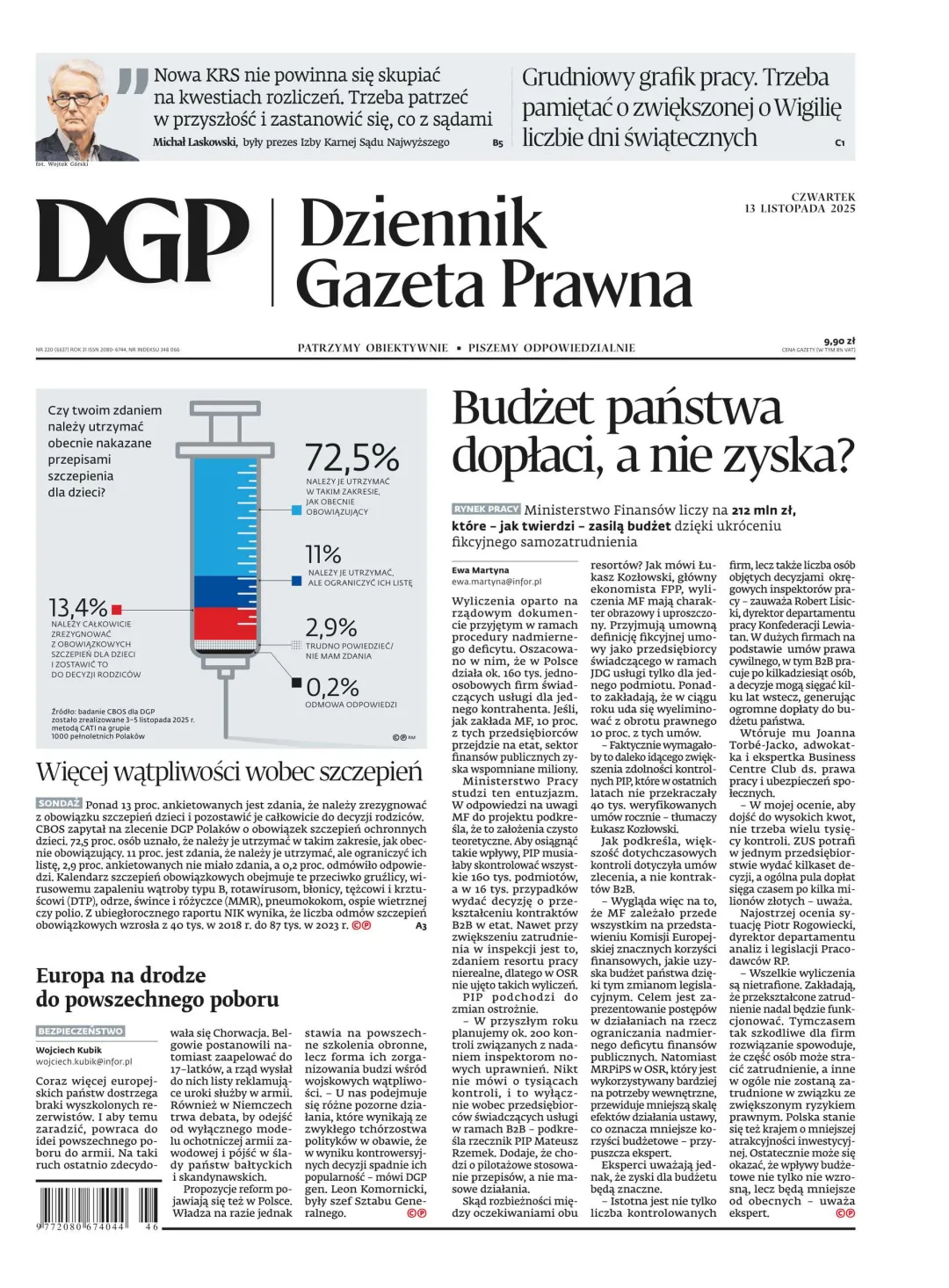 DZIENNIK GAZETA PRAWNA