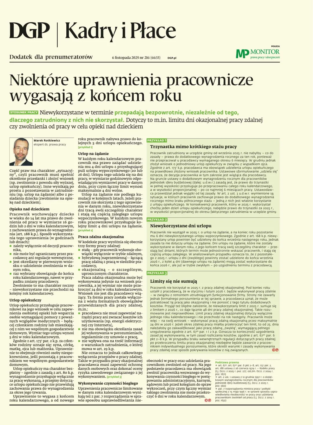 KADRY I PŁACE