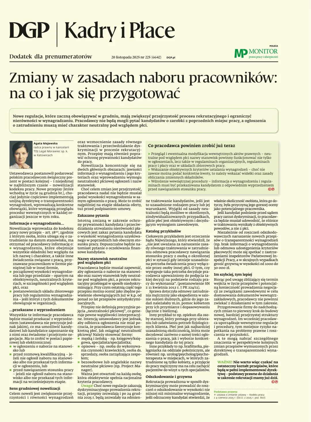 KADRY I PŁACE