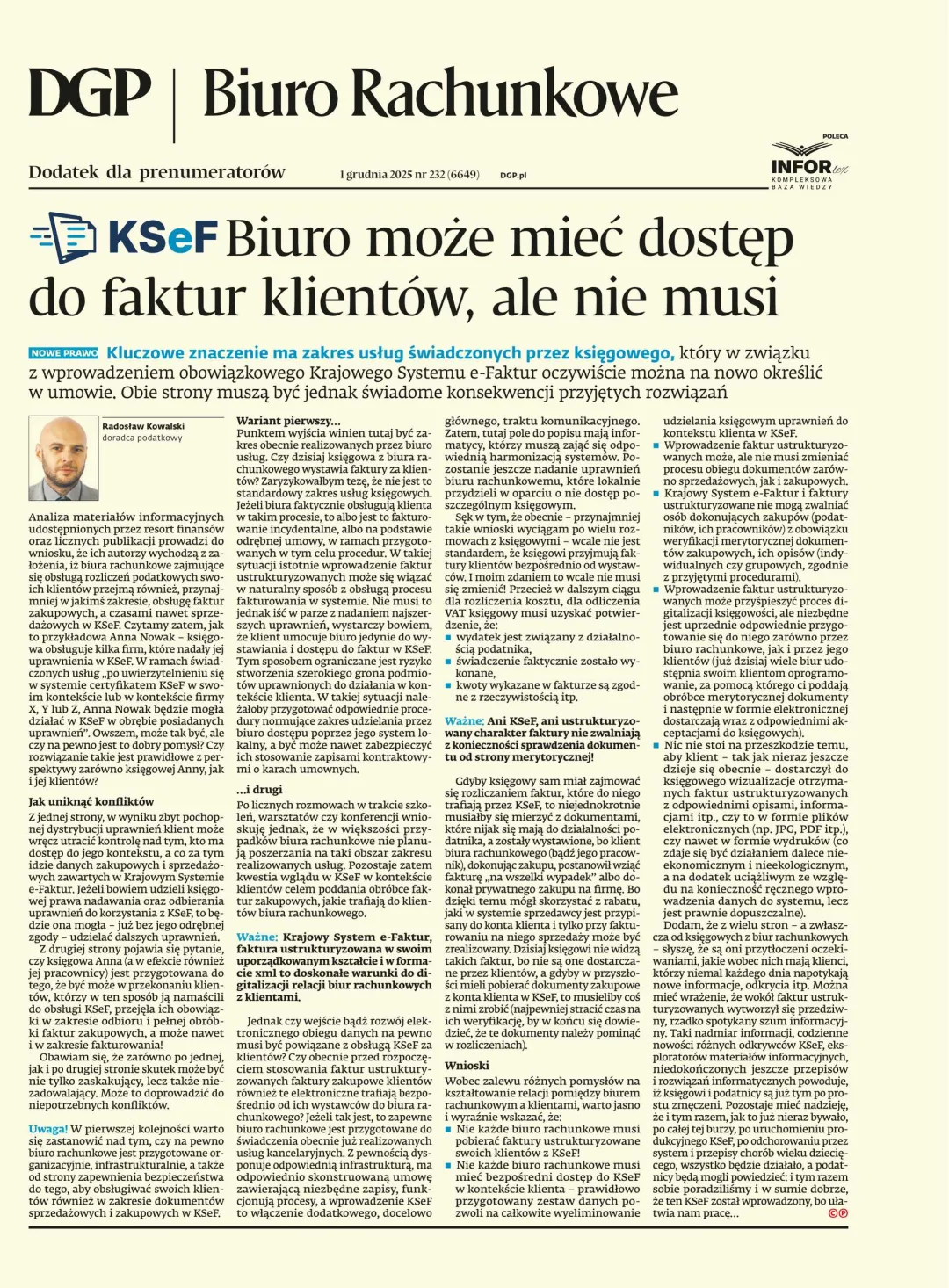 BIURO RACHUNKOWE