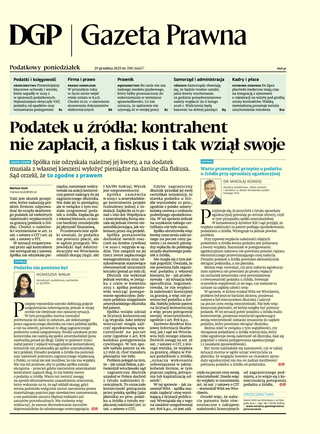 GAZETA PRAWNA