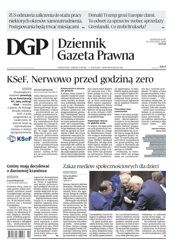DZIENNIK GAZETA PRAWNA