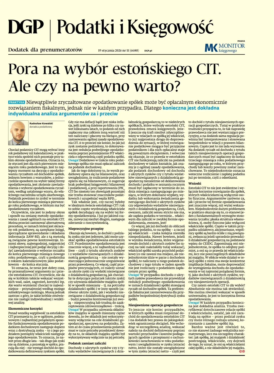 PODATKI I KSIĘGOWOŚĆ