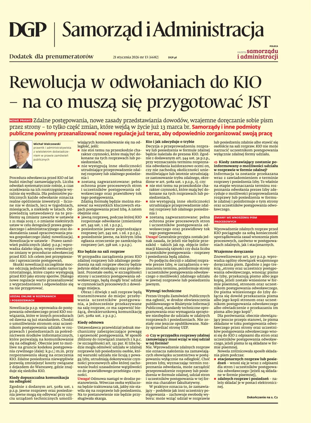 SAMORZĄD I ADMINISTRACJA