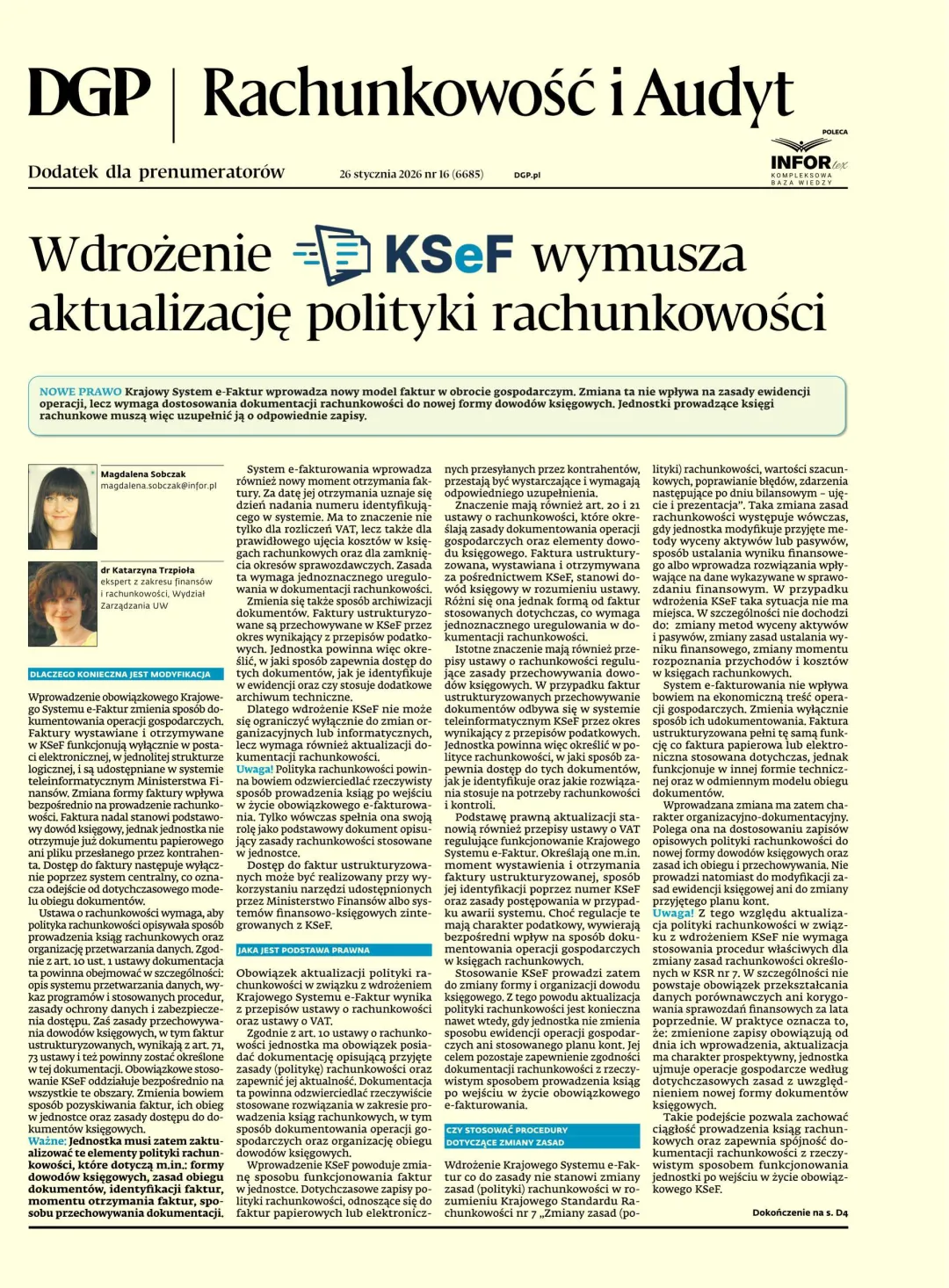 RACHUNKOWOŚĆ I AUDYT