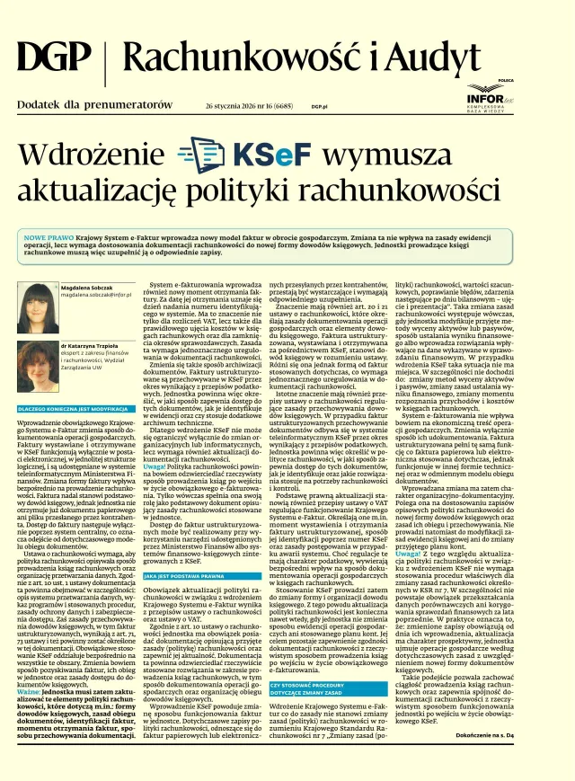 RACHUNKOWOŚĆ I AUDYT