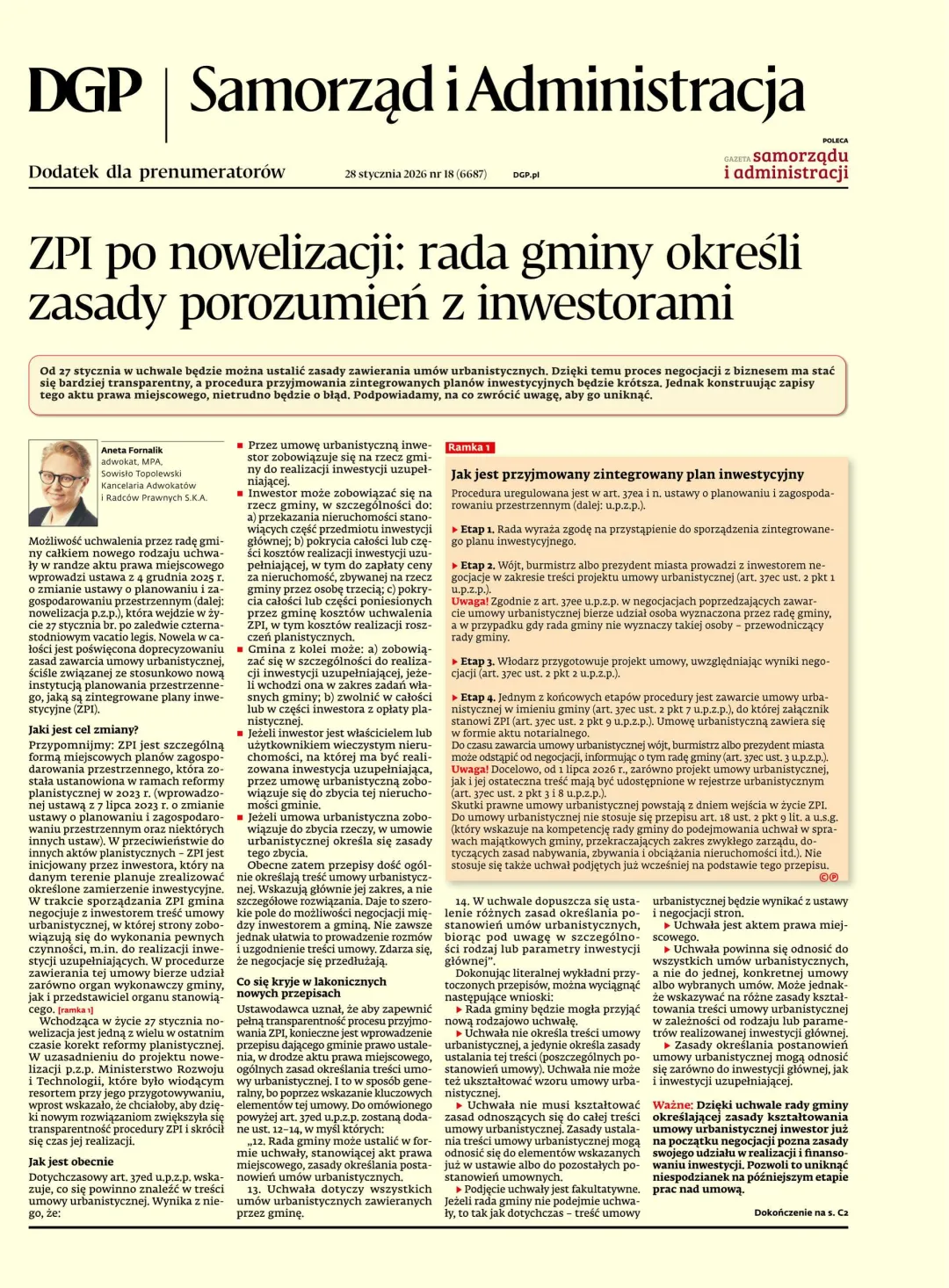 SAMORZĄD I ADMINISTRACJA