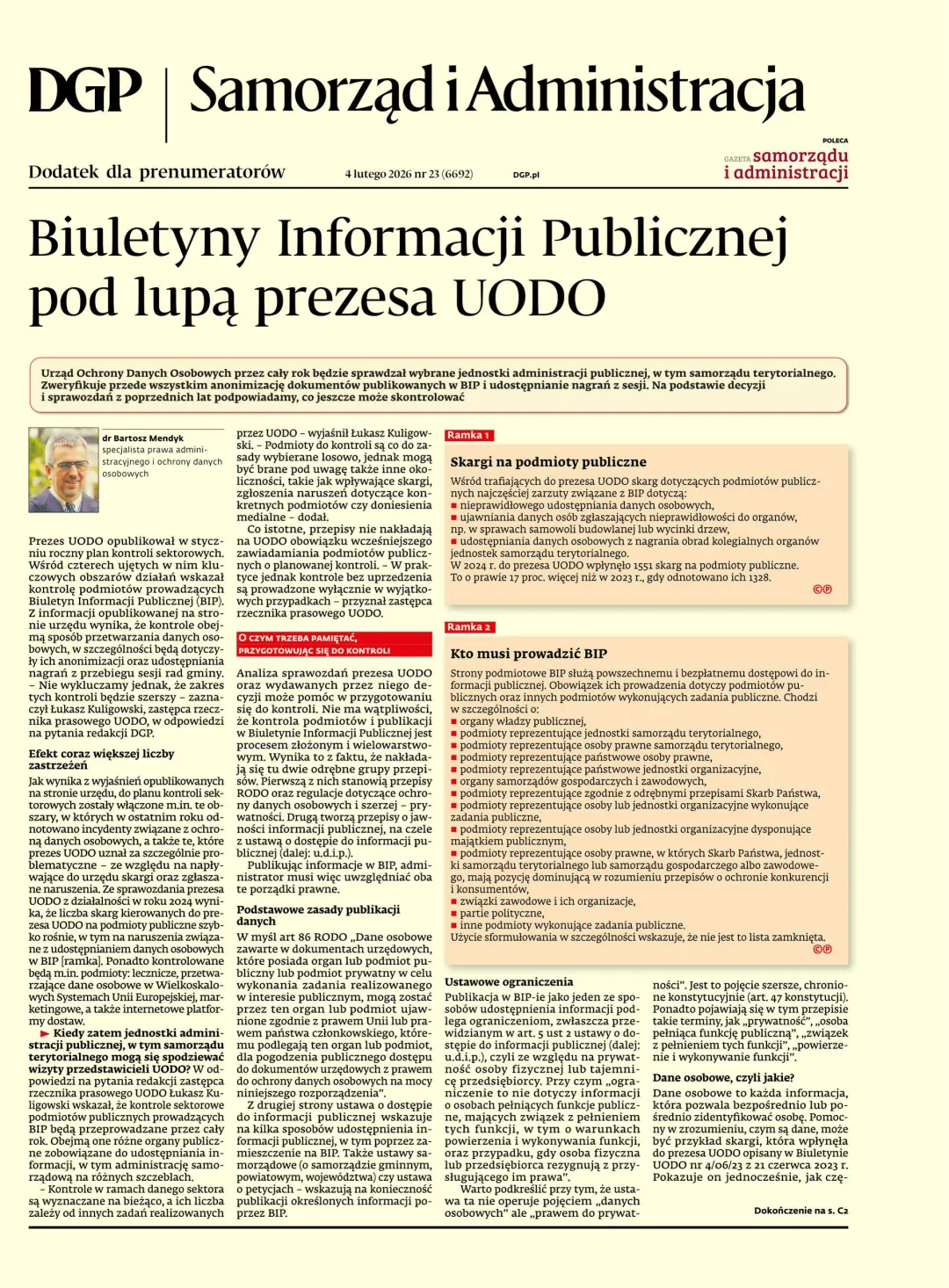 SAMORZĄD I ADMINISTRACJA