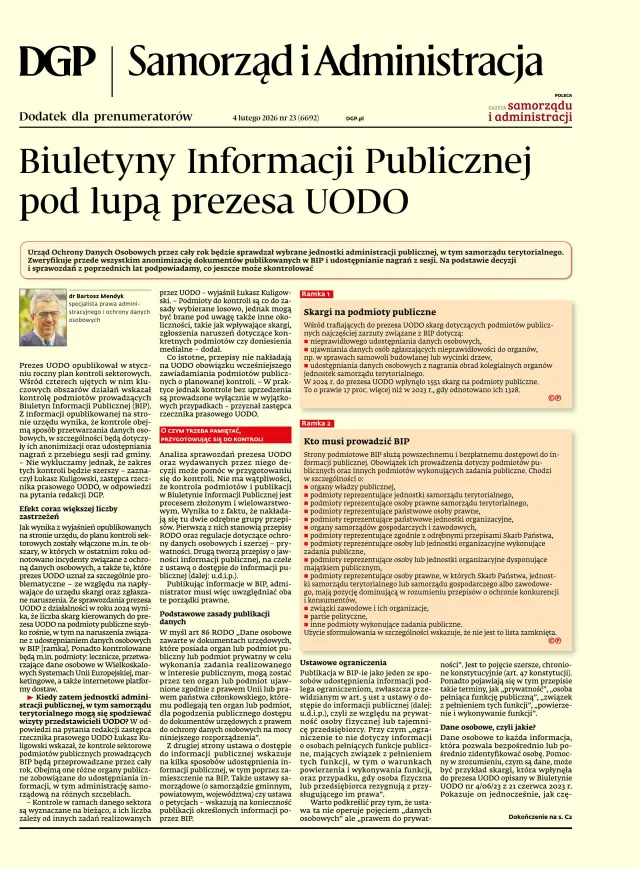 SAMORZĄD I ADMINISTRACJA