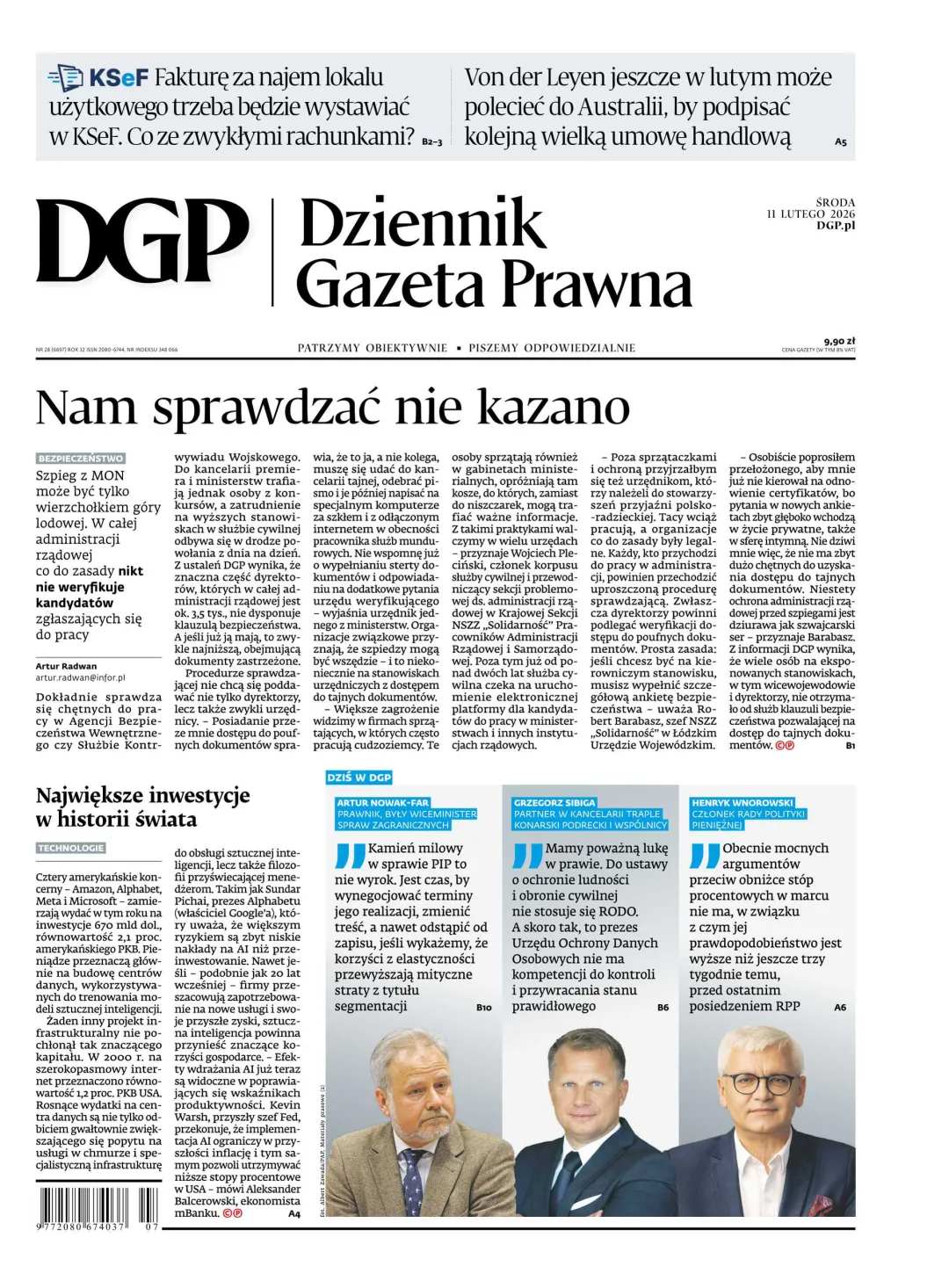 DZIENNIK GAZETA PRAWNA