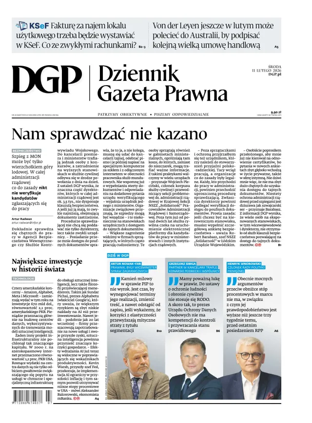 DZIENNIK GAZETA PRAWNA