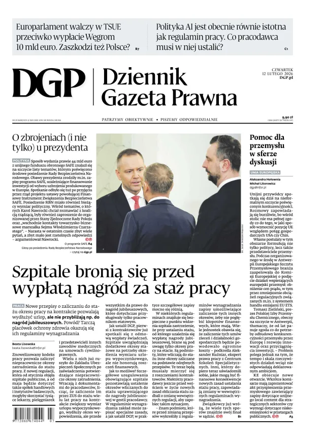 DZIENNIK GAZETA PRAWNA