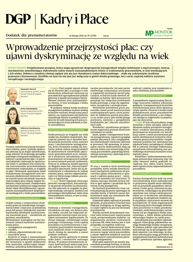 KADRY I PŁACE