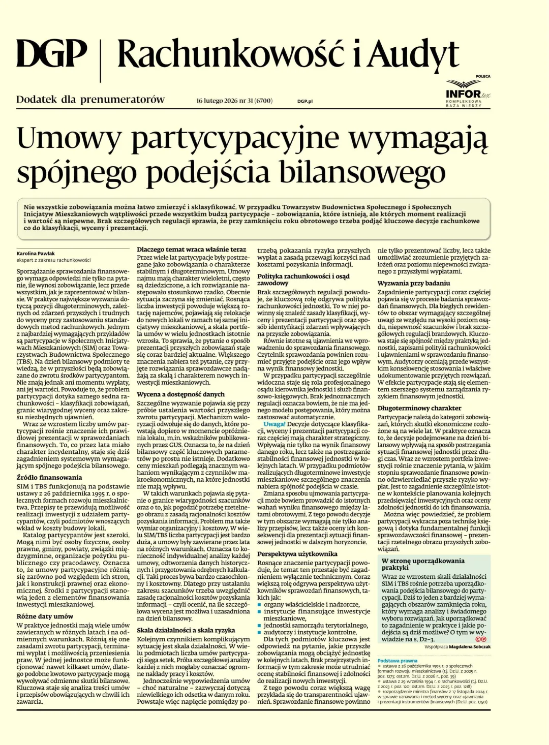 RACHUNKOWOŚĆ I AUDYT