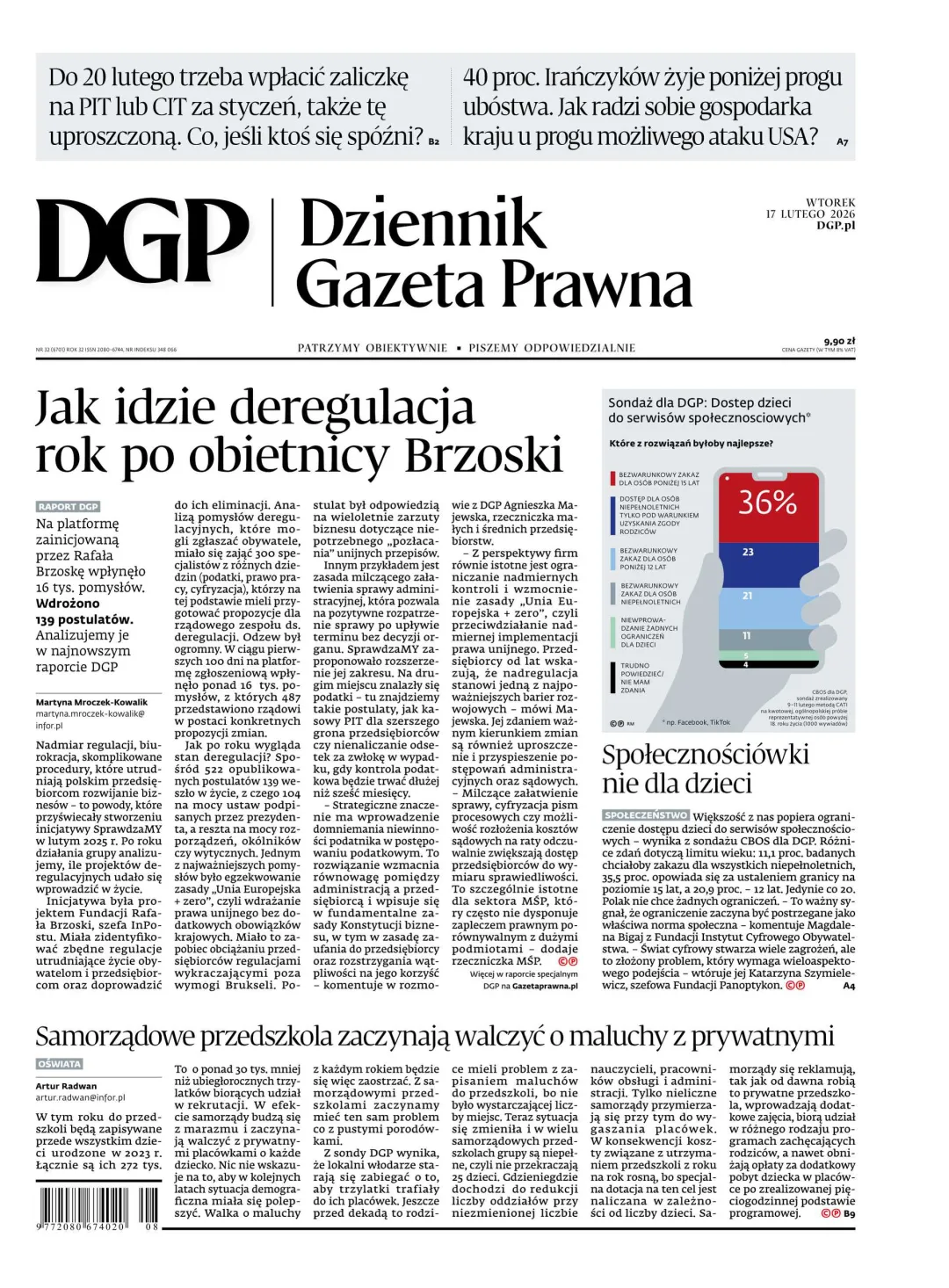 DZIENNIK GAZETA PRAWNA