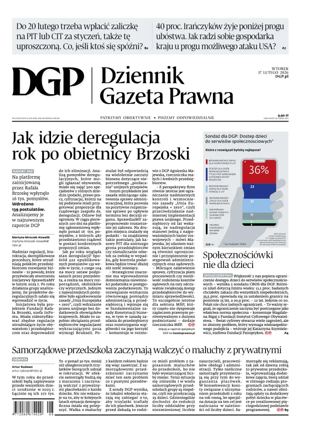 DZIENNIK GAZETA PRAWNA