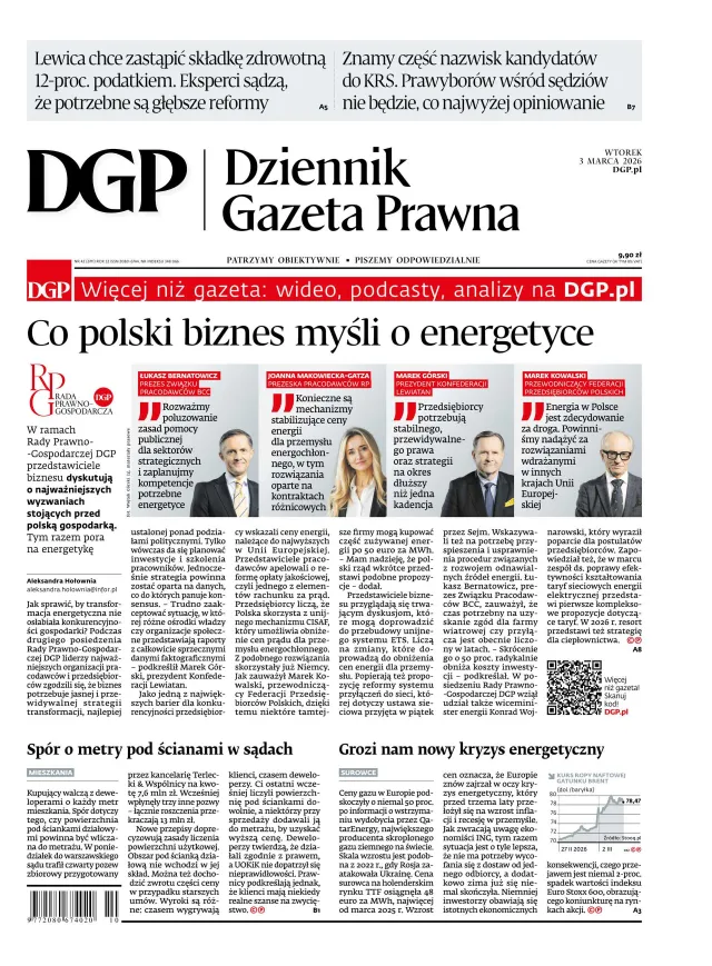 DZIENNIK GAZETA PRAWNA