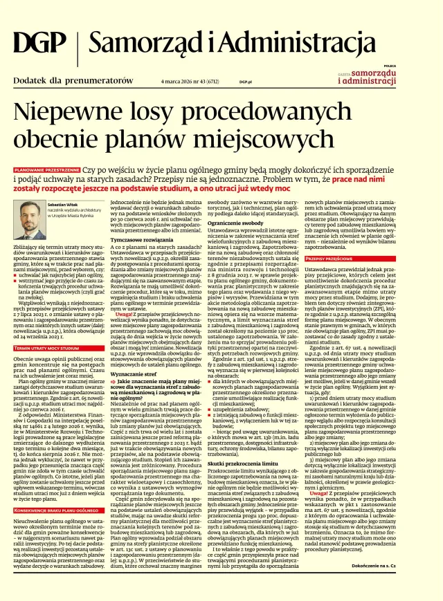 SAMORZĄD I ADMINISTRACJA