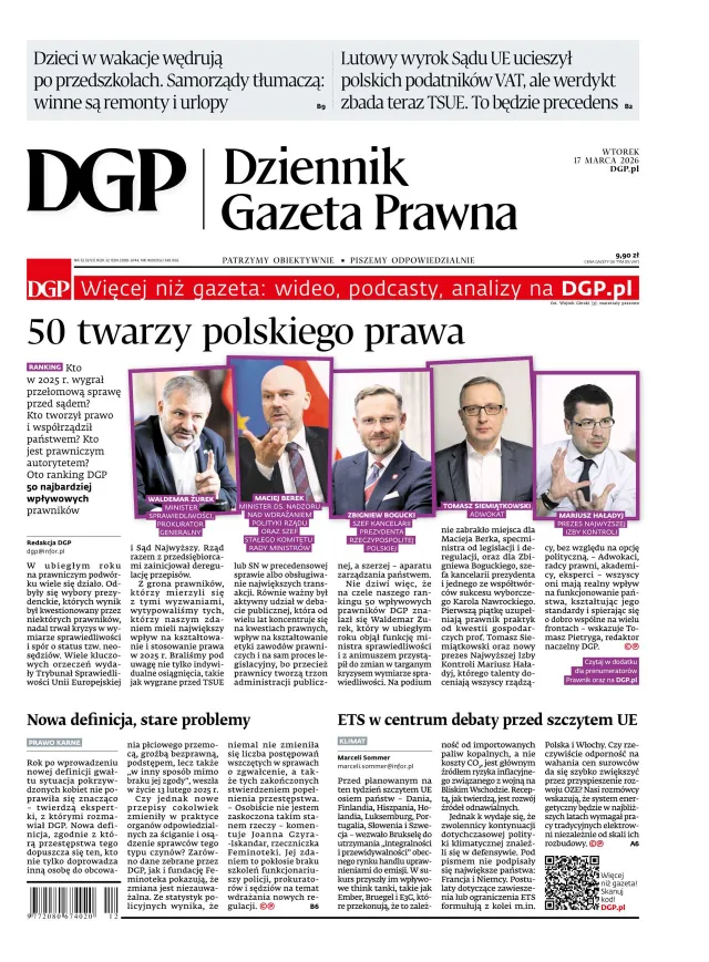 DZIENNIK GAZETA PRAWNA