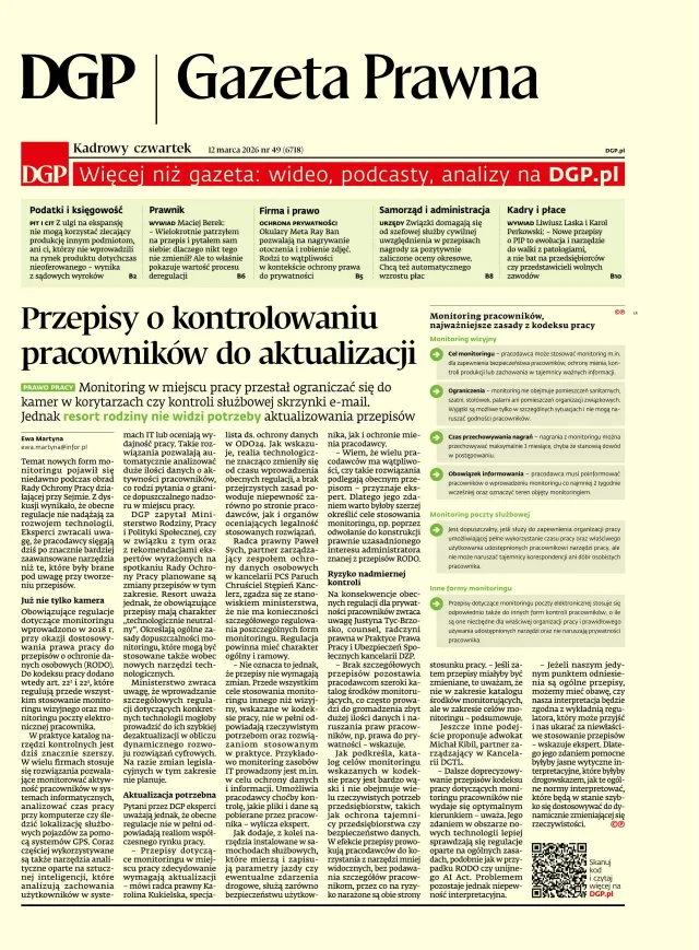 GAZETA PRAWNA
