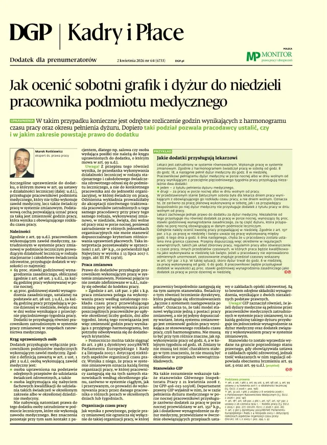 KADRY I PŁACE
