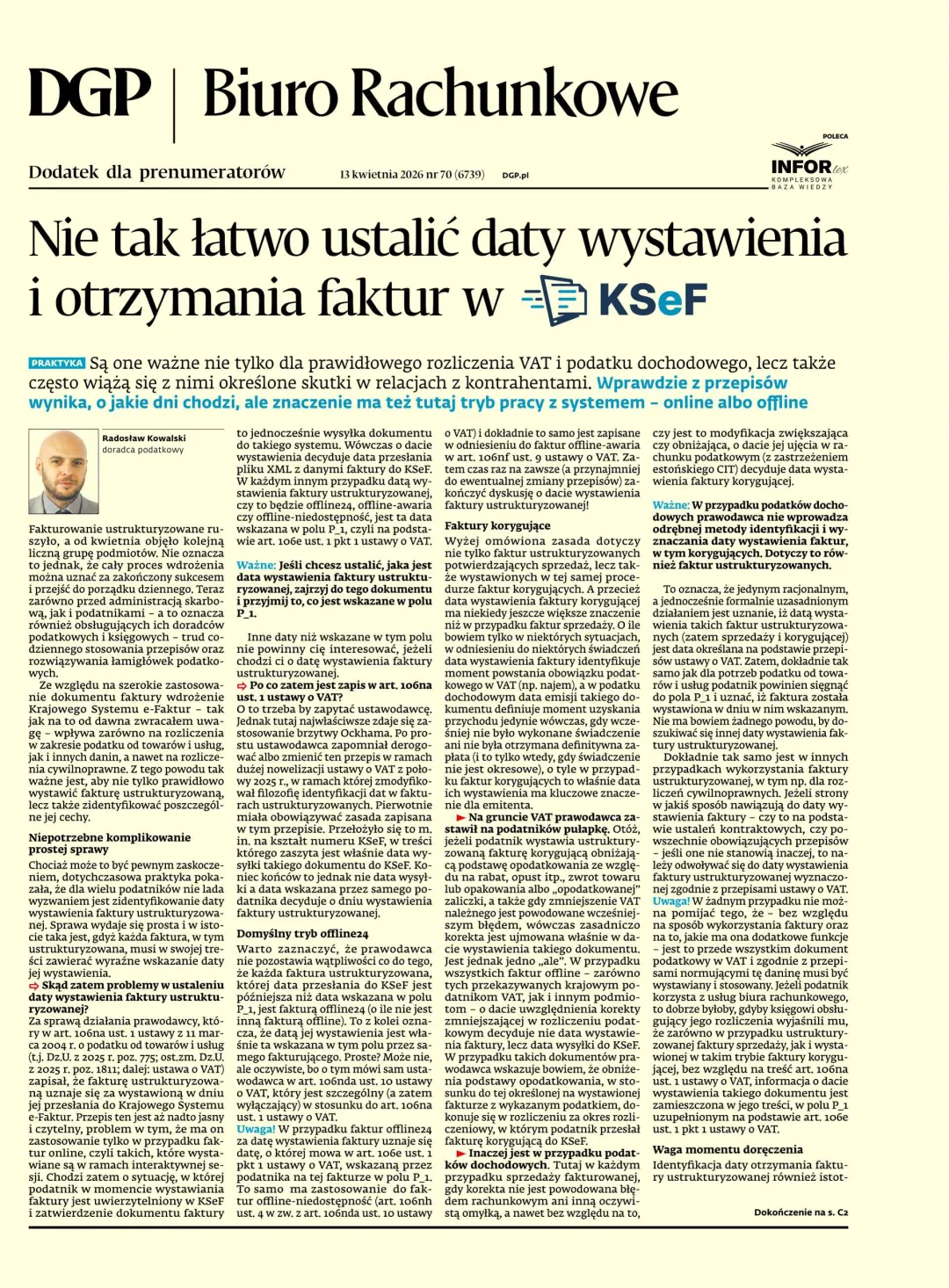 BIURO RACHUNKOWE