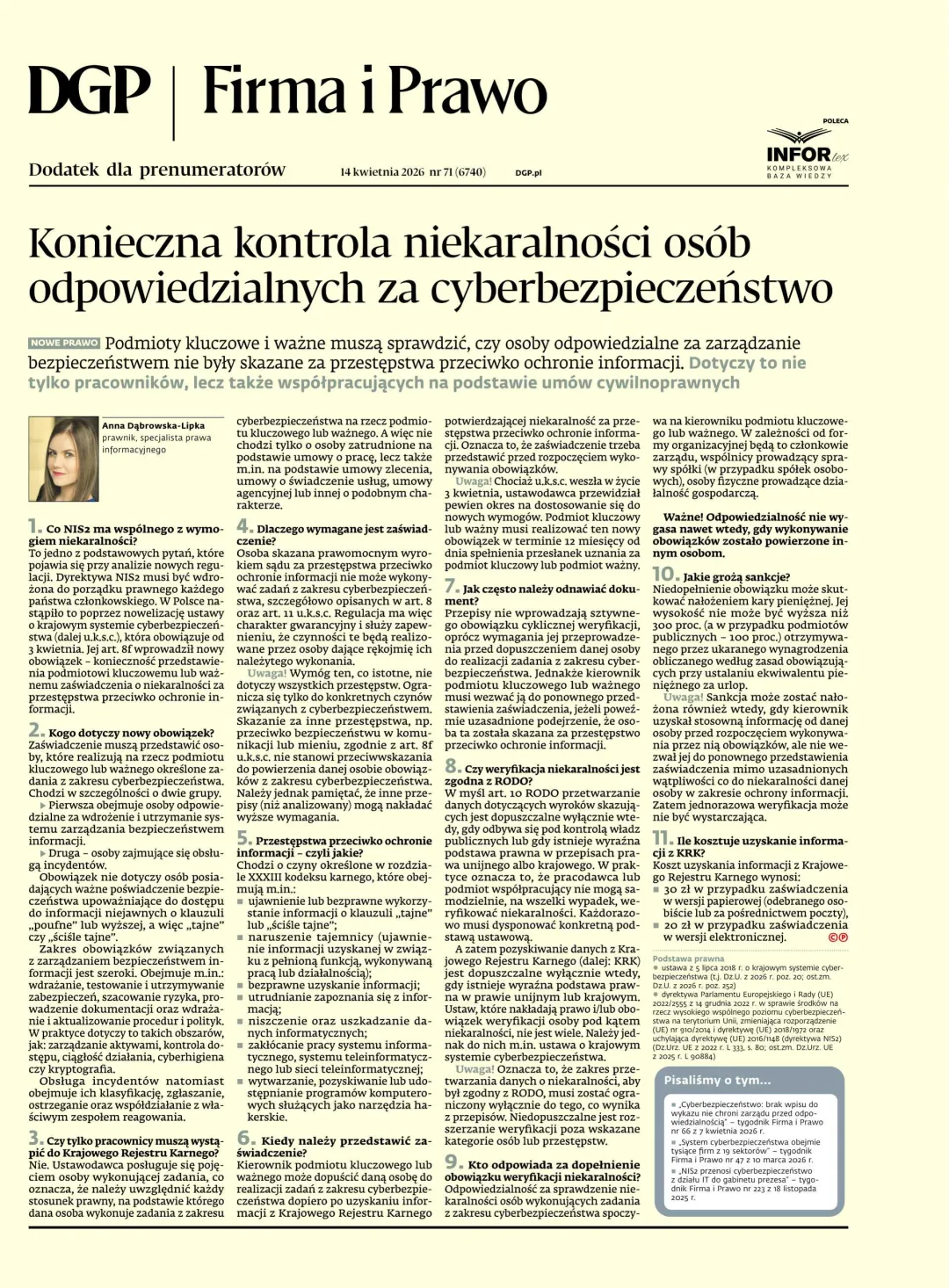 FIRMA I PRAWO