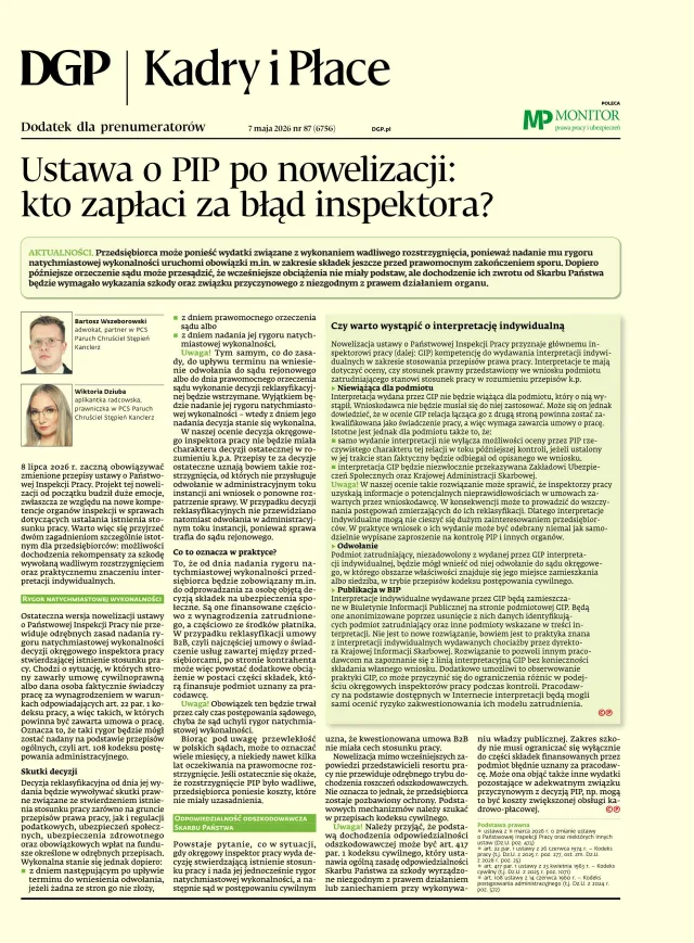 KADRY I PŁACE