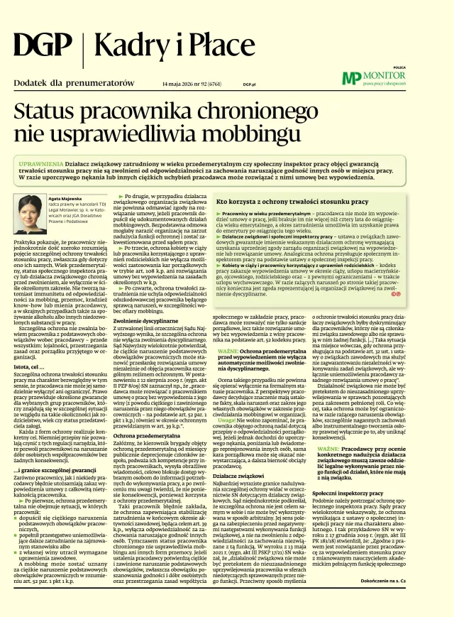 KADRY I PŁACE