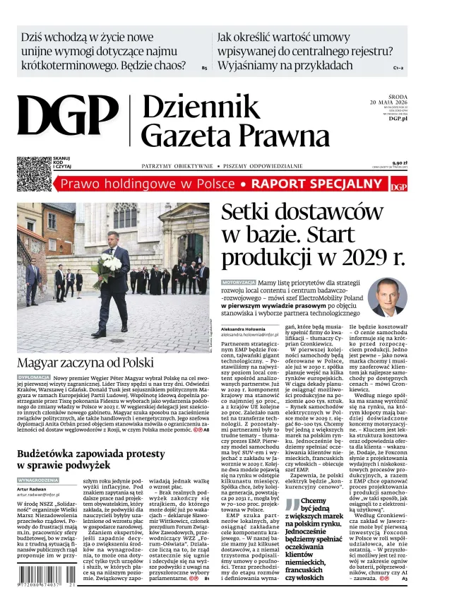 DZIENNIK GAZETA PRAWNA